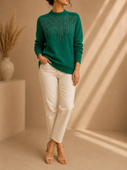 - Verelle Shimmer Turtleneck Sweater
