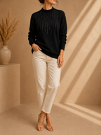 - Verelle Shimmer Turtleneck Sweater