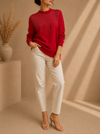 - Verelle Shimmer Turtleneck Sweater