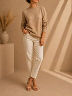 - Verelle Shimmer Turtleneck Sweater