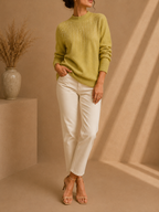 - Verelle Shimmer Turtleneck Sweater