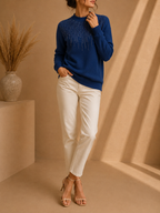 - Verelle Shimmer Turtleneck Sweater