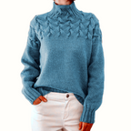 Alpine Stitch Cozy Knit Top