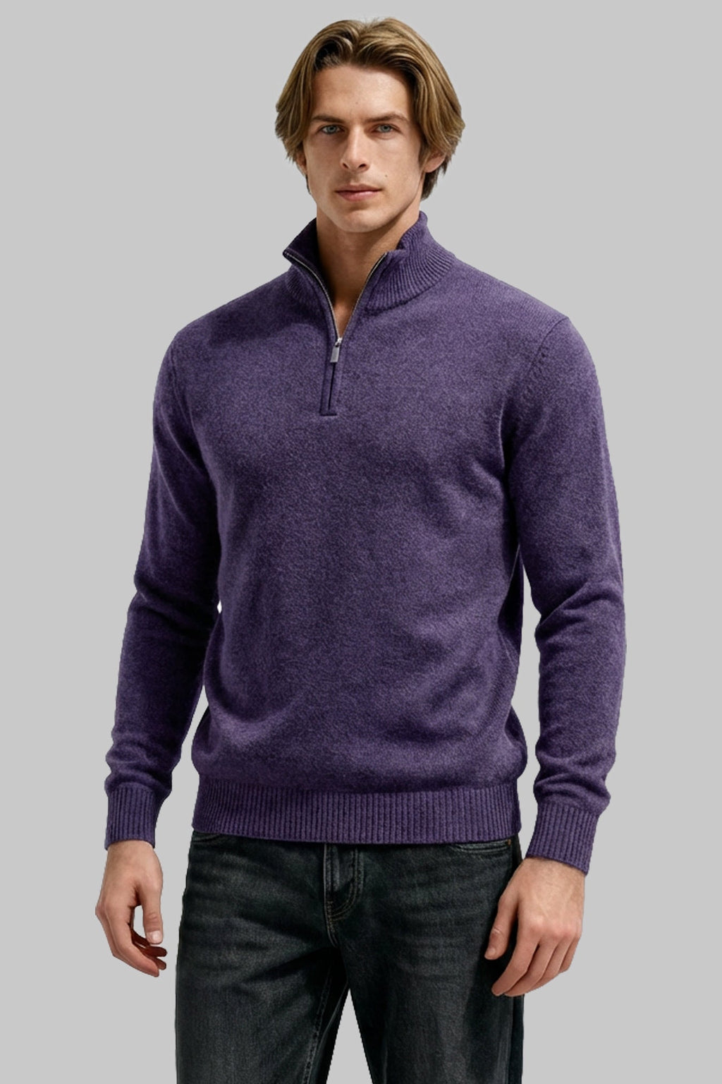 - Men’s Half Zip Sweater