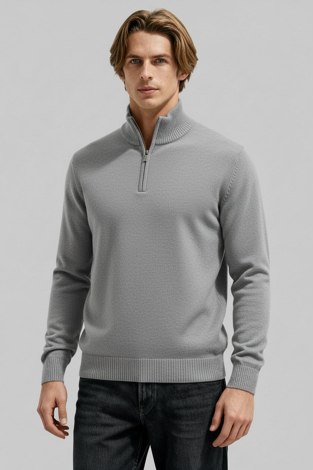 - Men’s Half Zip Sweater