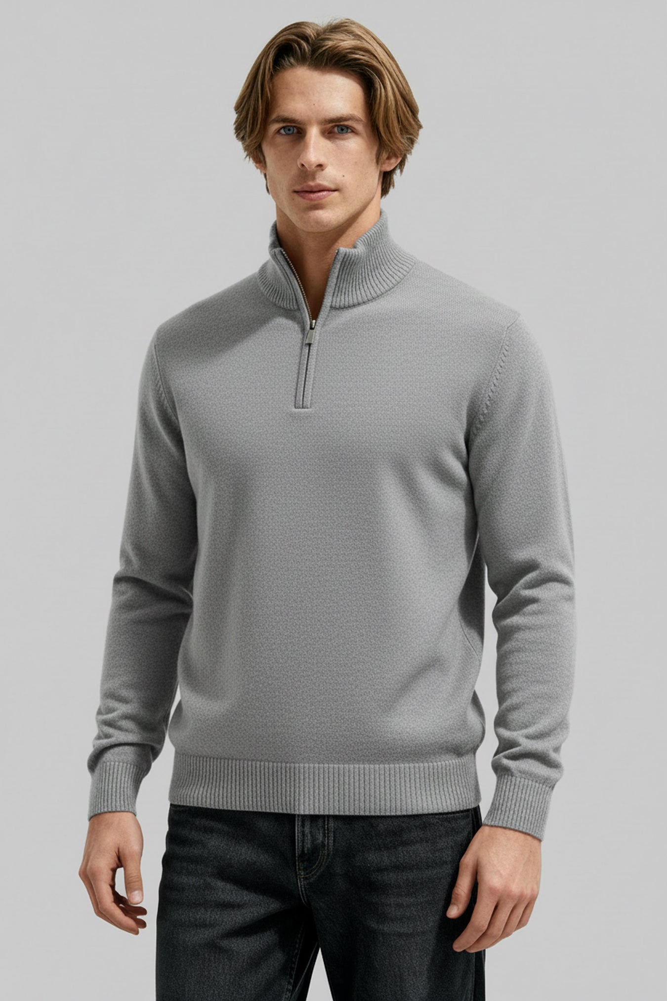 - Men’s Half Zip Sweater