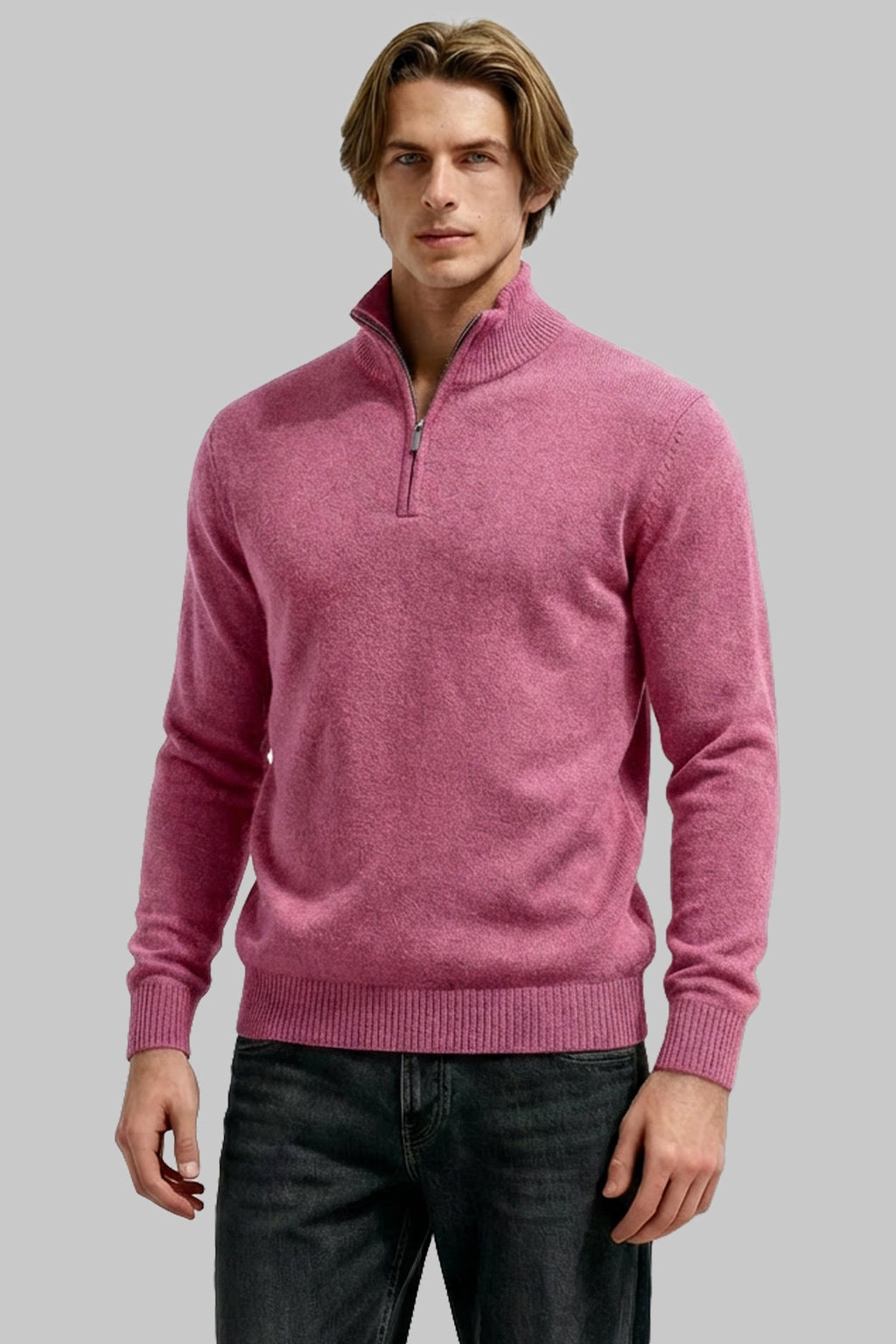 - Men’s Half Zip Sweater