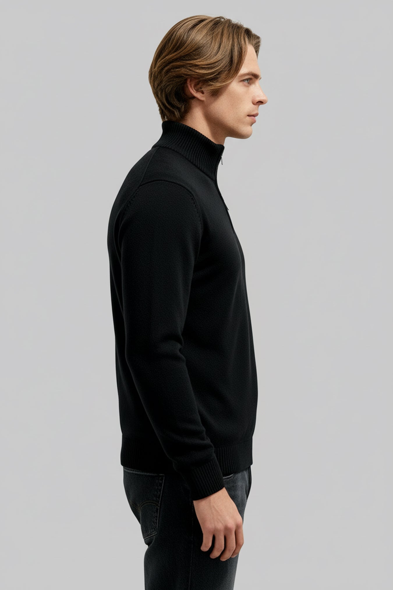 - Men’s Half Zip Sweater