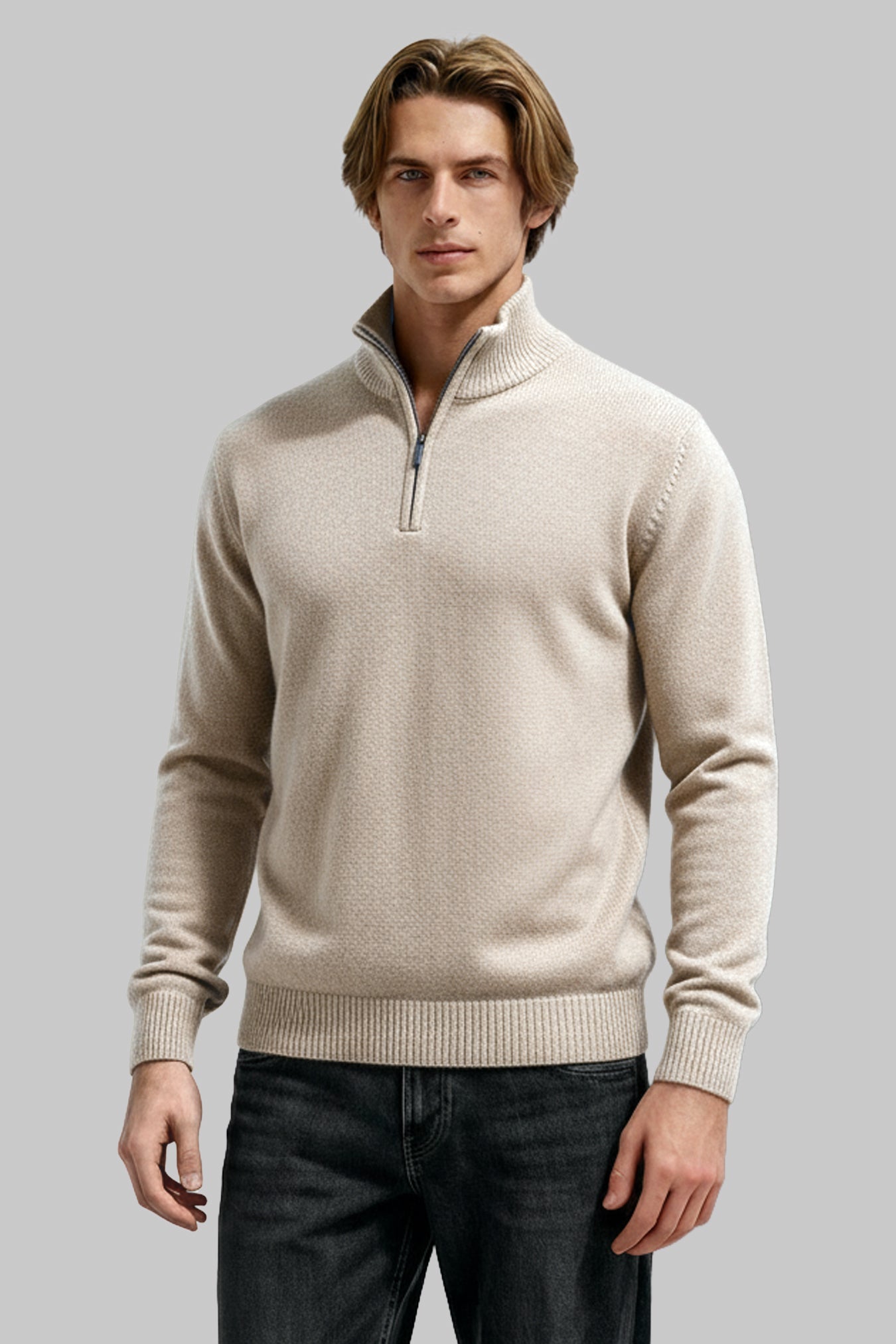 - Men’s Half Zip Sweater