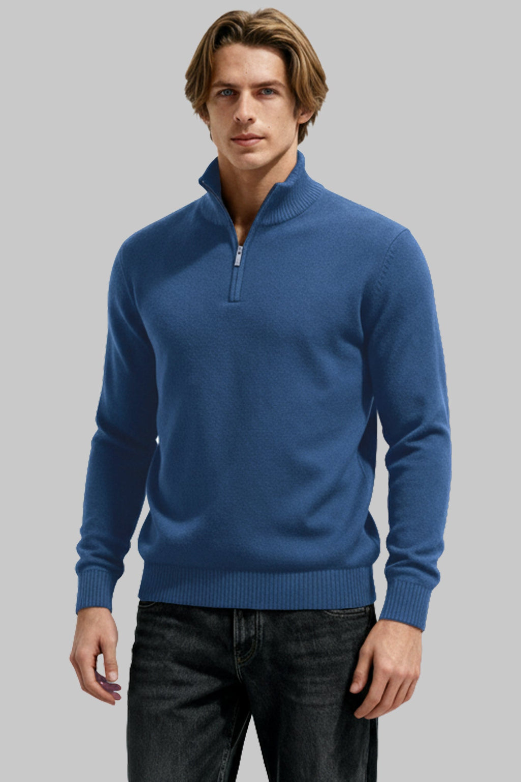 - Men’s Half Zip Sweater
