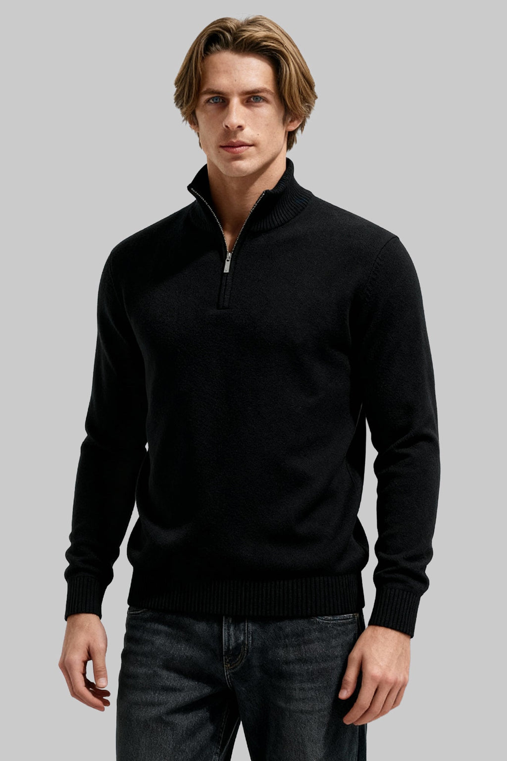 - Men’s Half Zip Sweater