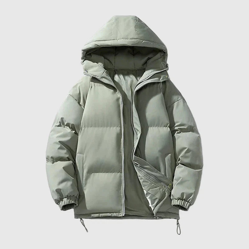 - Men’s Hooded Winter Puffer Jacket