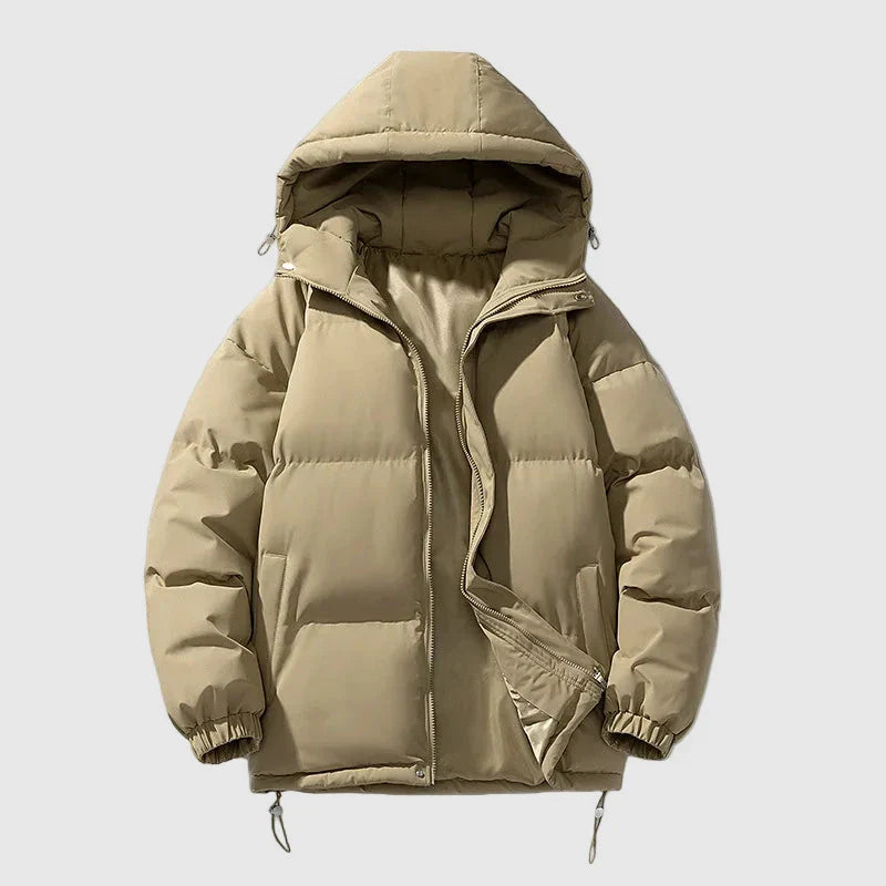- Men’s Hooded Winter Puffer Jacket