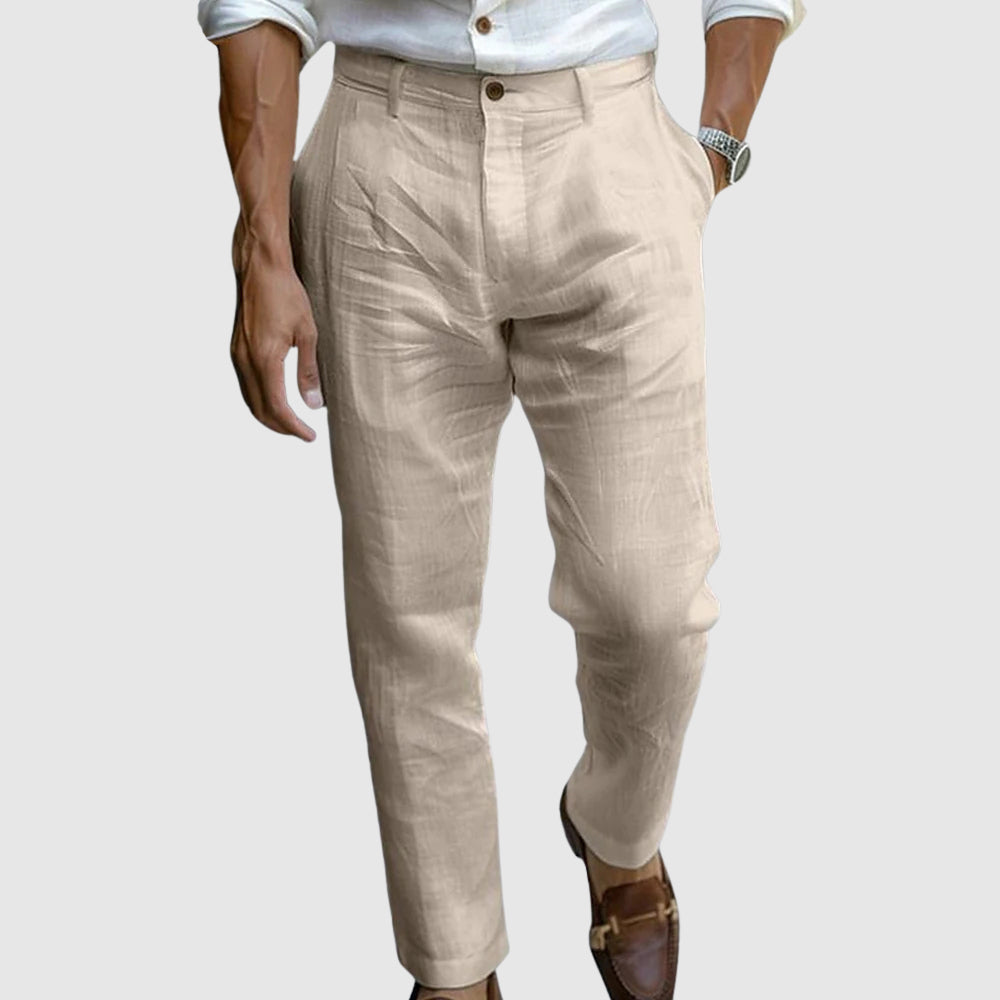 - Men’s Straight Leg Pants Casual Fit