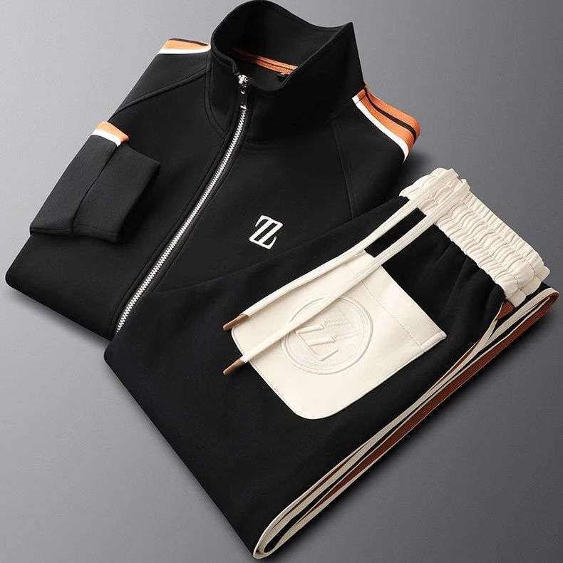 - Men’s Zip Up Tracksuit Two Piece