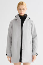 - Mid-Length Waterproof Trench Jacket