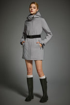 - Mid-Length Waterproof Trench Jacket