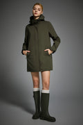 - Mid-Length Waterproof Trench Jacket