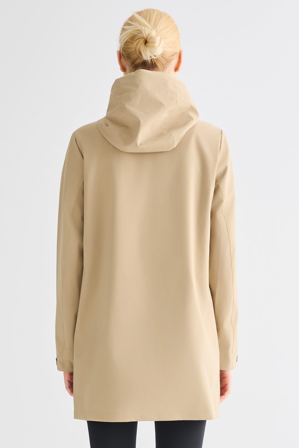 - Mid-Length Waterproof Trench Jacket