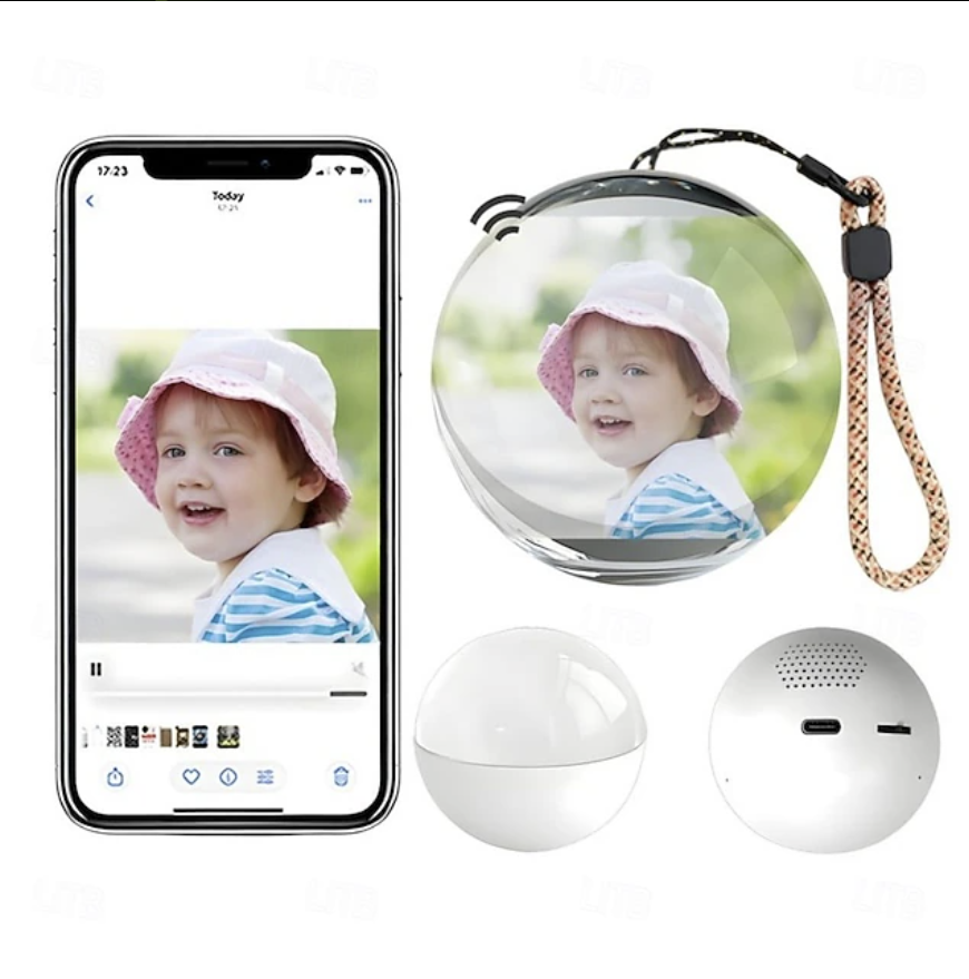 Christmas Magic Crystal Ball Ornament