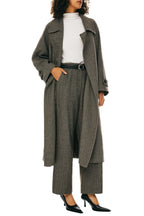 - Heritage Wool Drape Coat