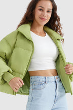 - Puffer Classics Short Oversized Down Coat