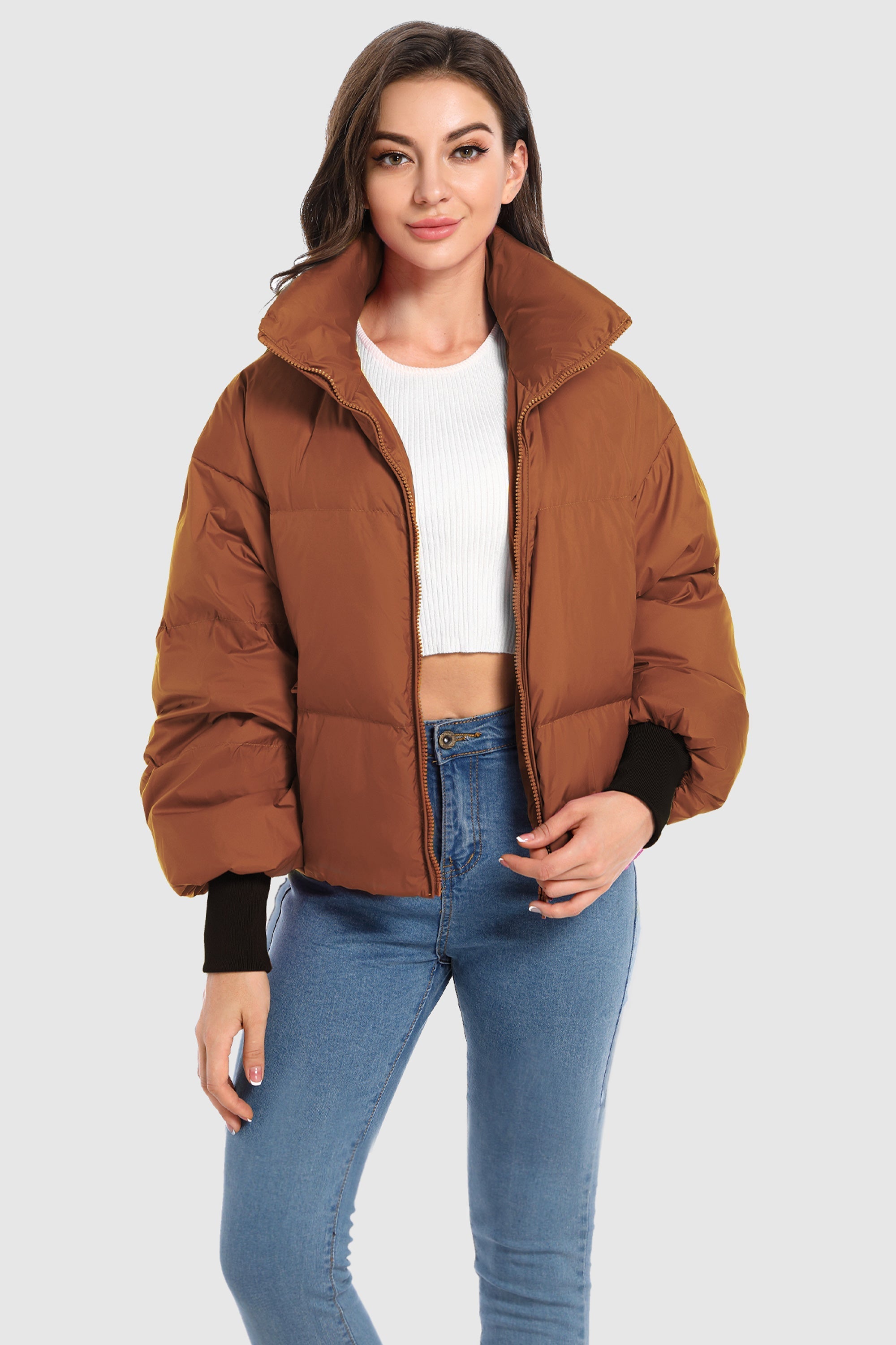 - Puffer Classics Short Oversized Down Coat