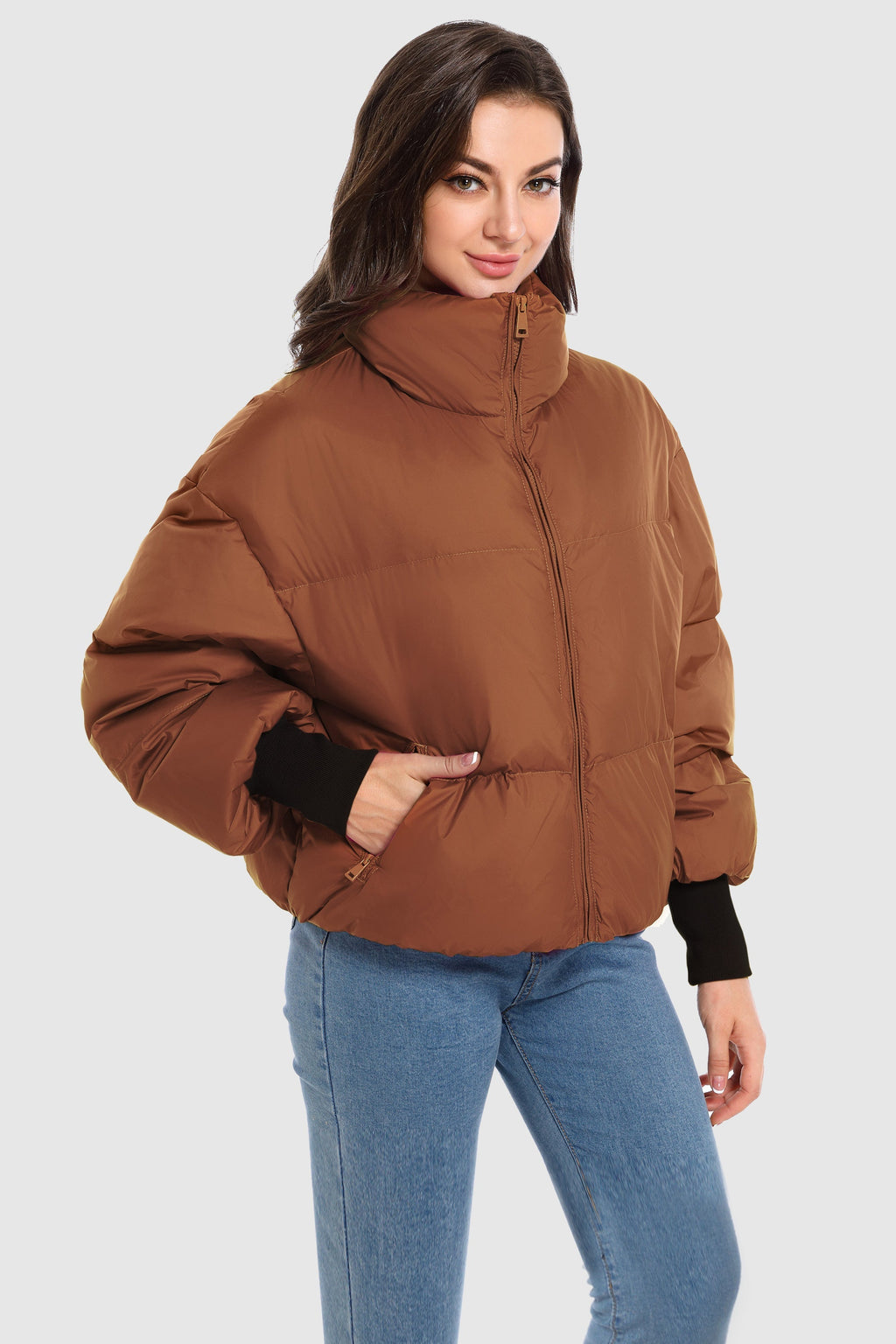 - Puffer Classics Short Oversized Down Coat