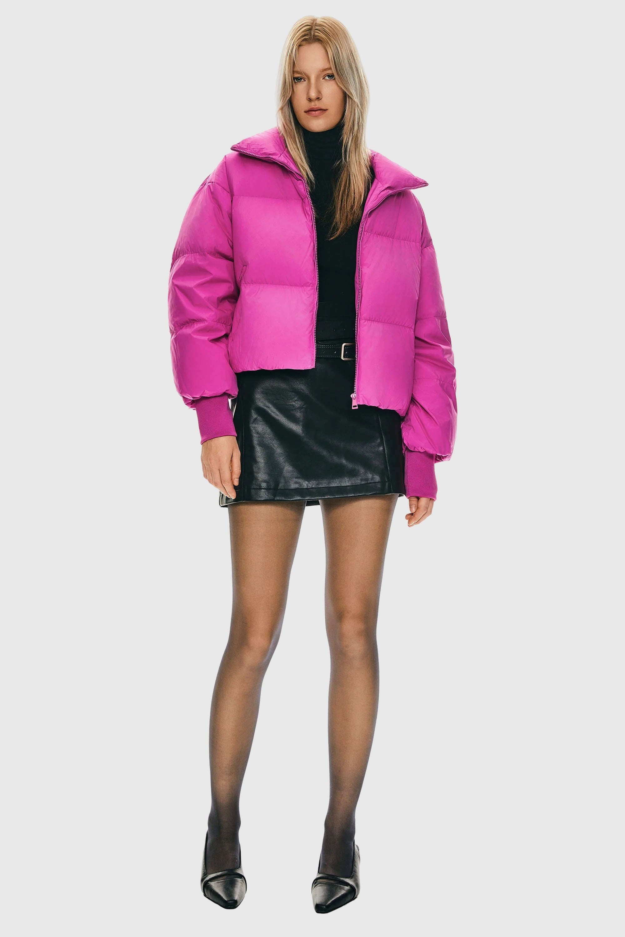 - Puffer Classics Short Oversized Down Coat