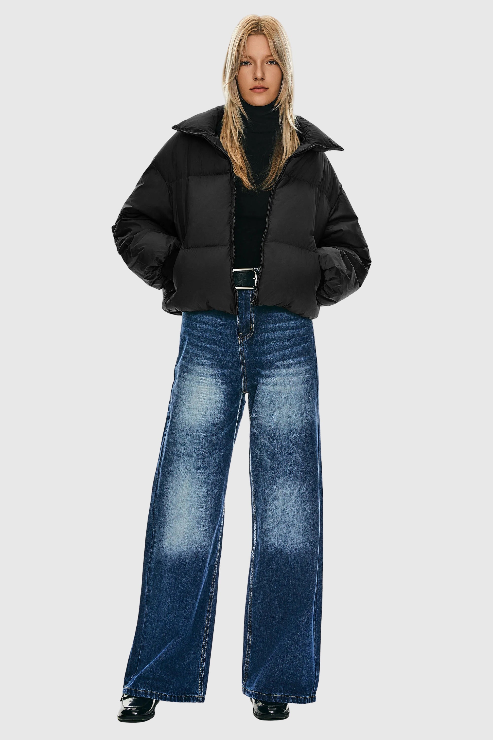 - Puffer Classics Short Oversized Down Coat