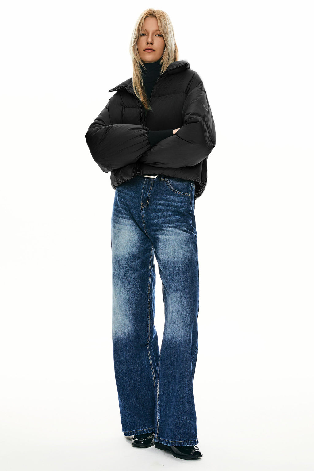 - Puffer Classics Short Oversized Down Coat