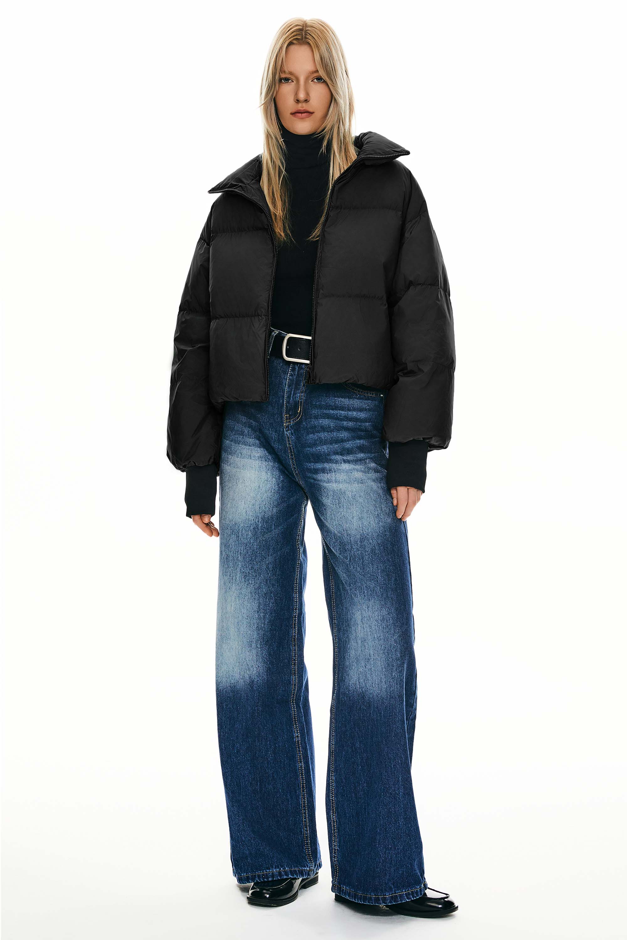 - Puffer Classics Short Oversized Down Coat