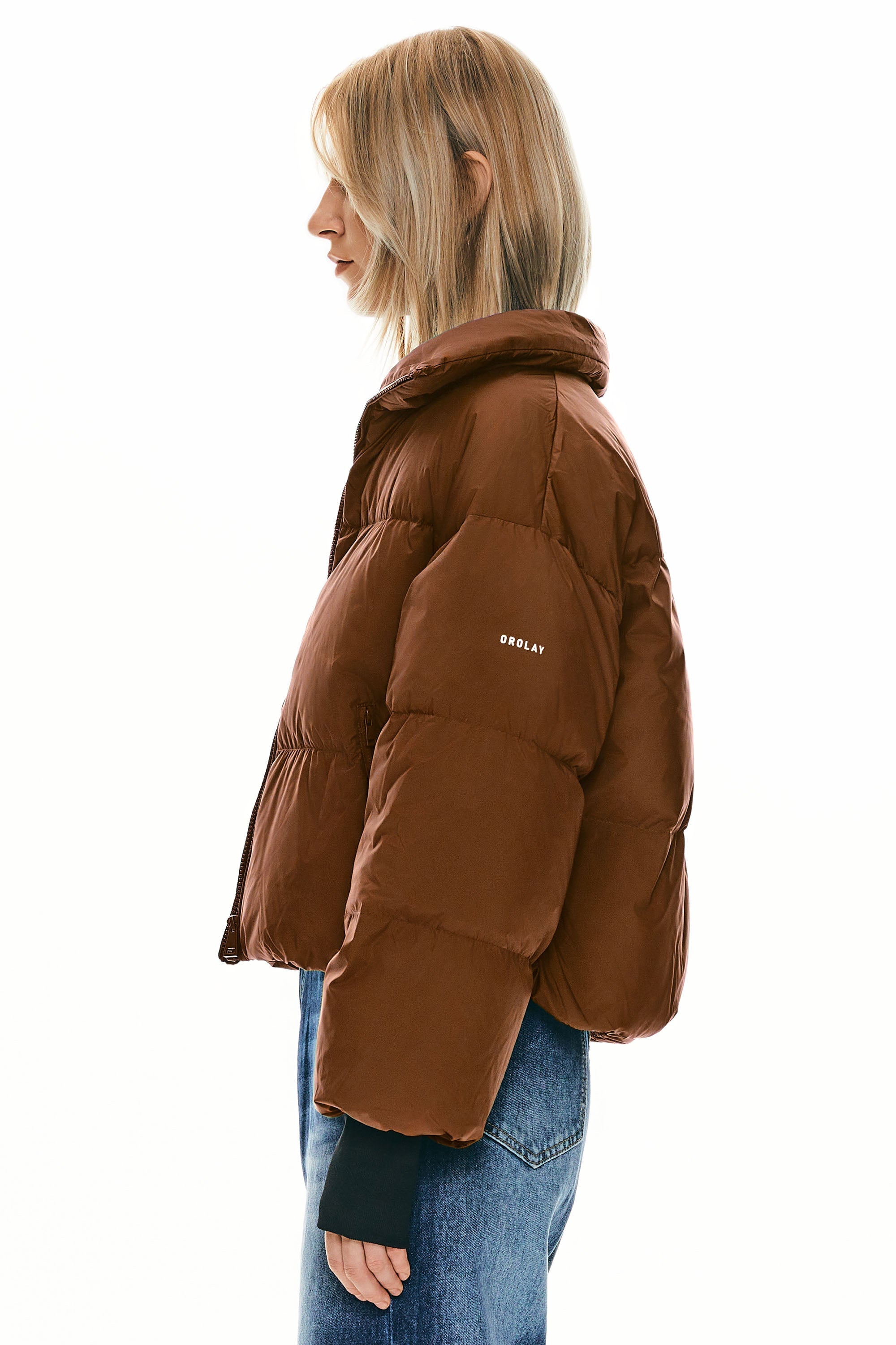 - Puffer Classics Short Oversized Down Coat