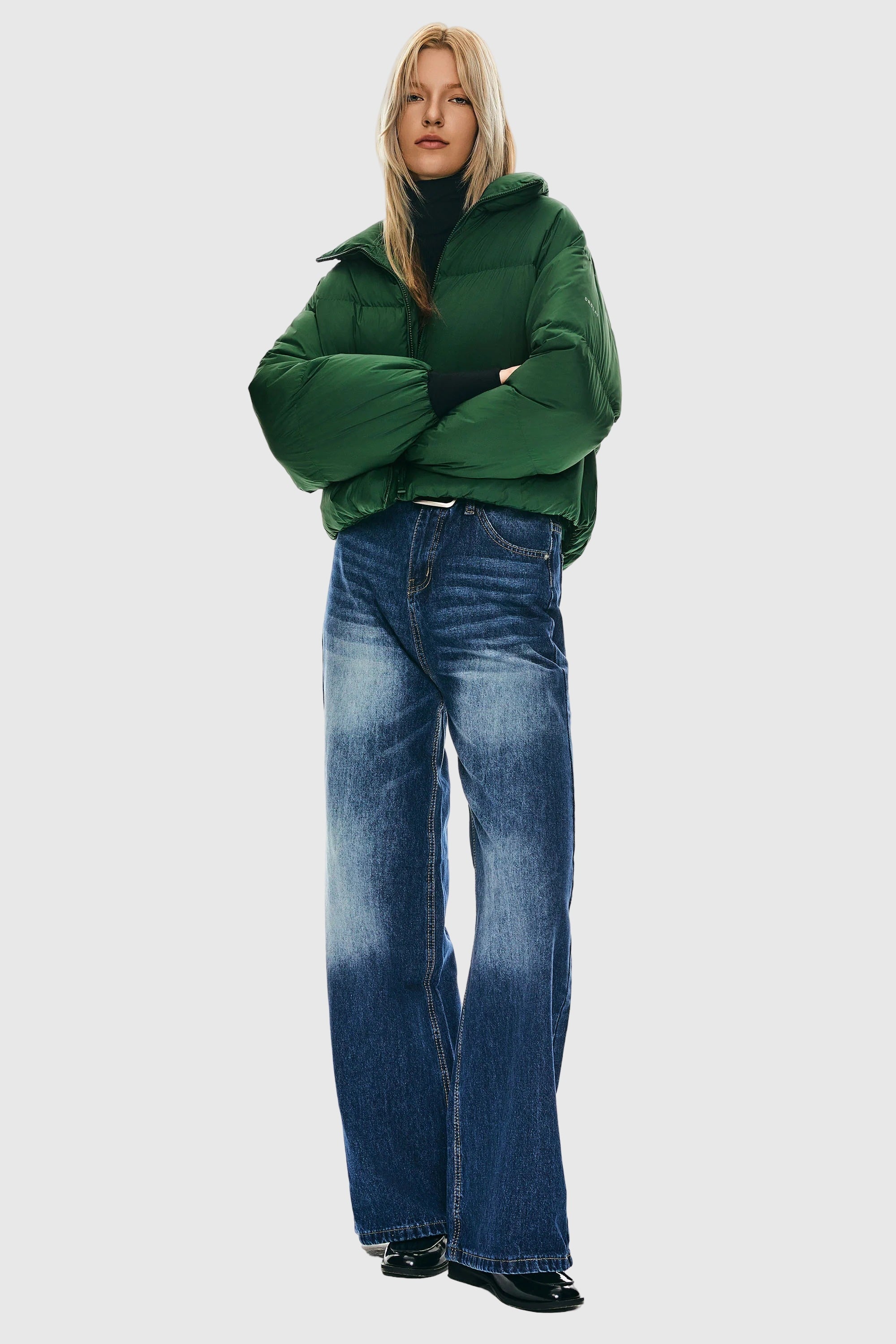 - Puffer Classics Short Oversized Down Coat