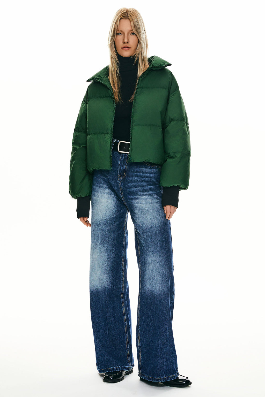 - Puffer Classics Short Oversized Down Coat