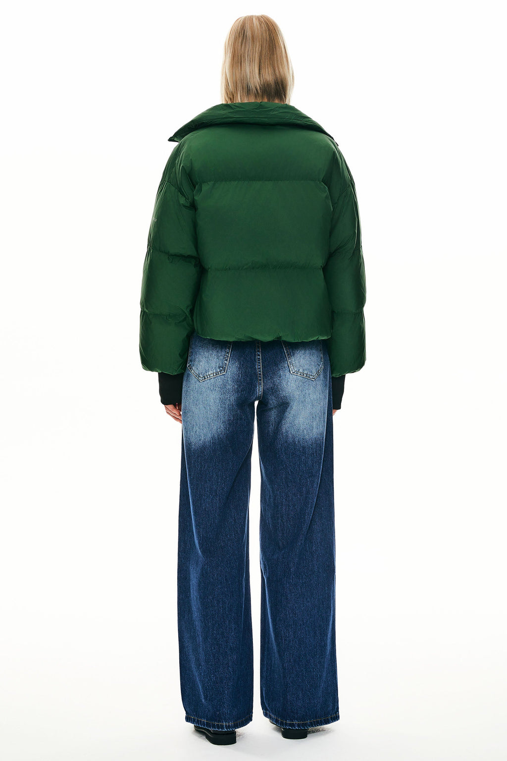 - Puffer Classics Short Oversized Down Coat