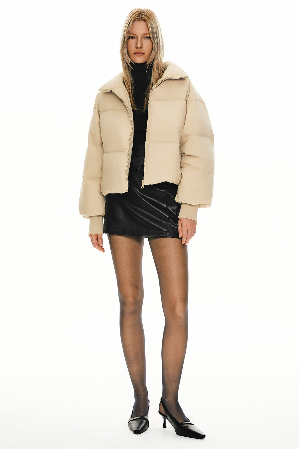 - Puffer Classics Short Oversized Down Coat