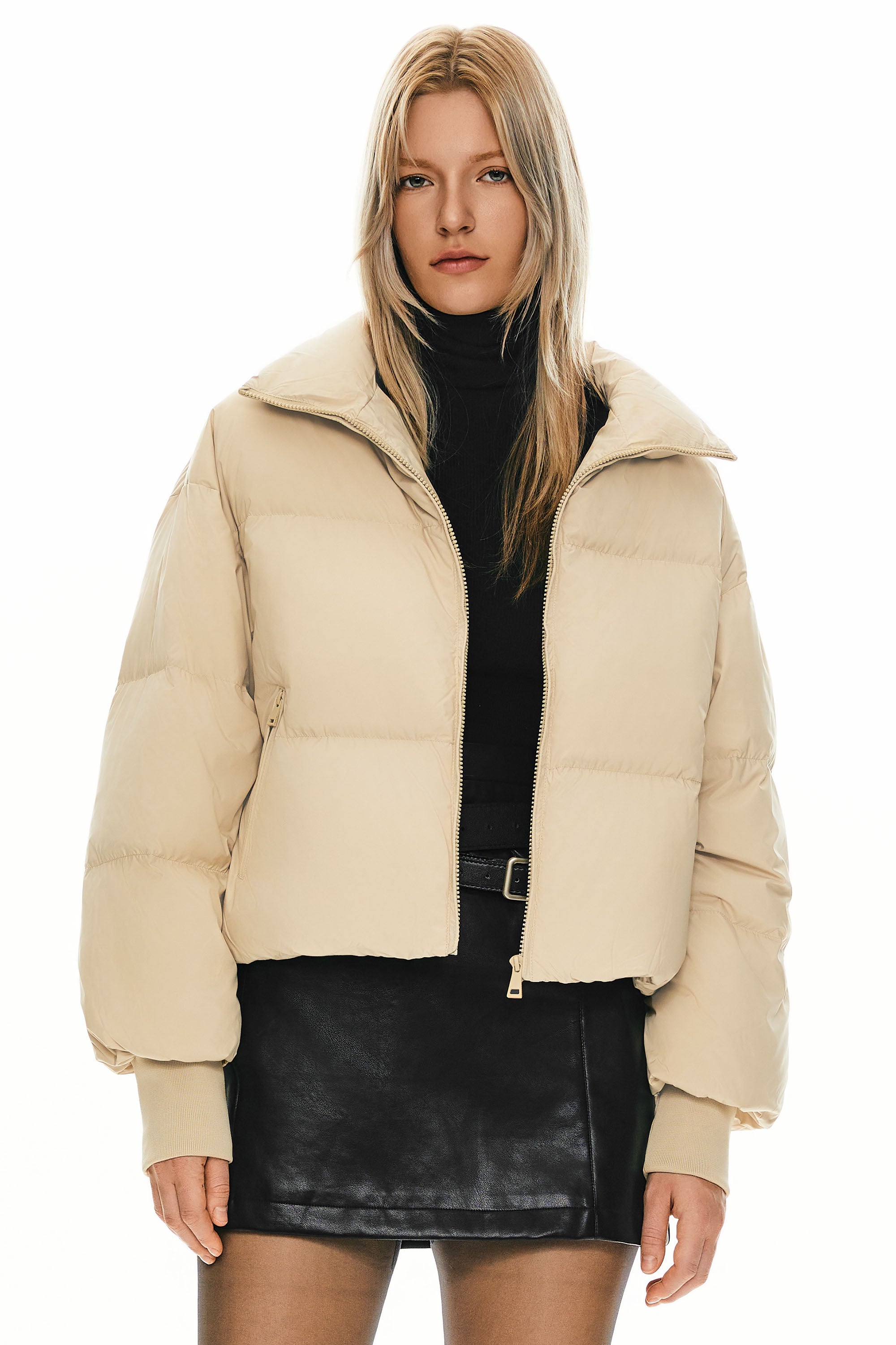 - Puffer Classics Short Oversized Down Coat