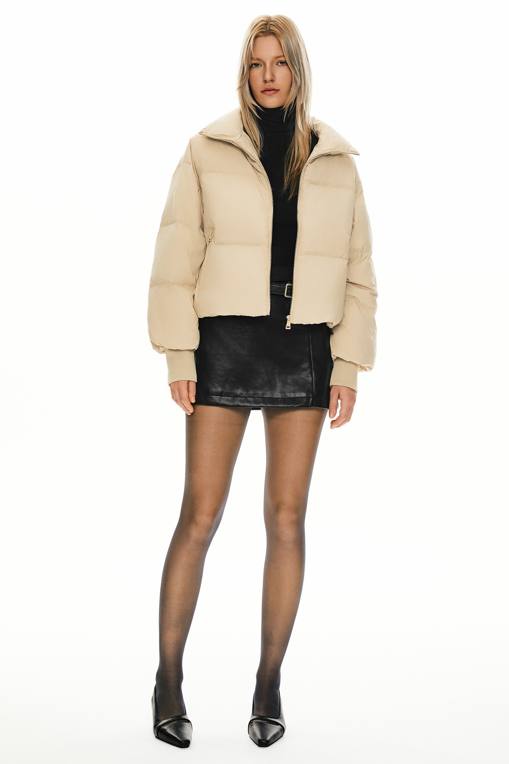 - Puffer Classics Short Oversized Down Coat
