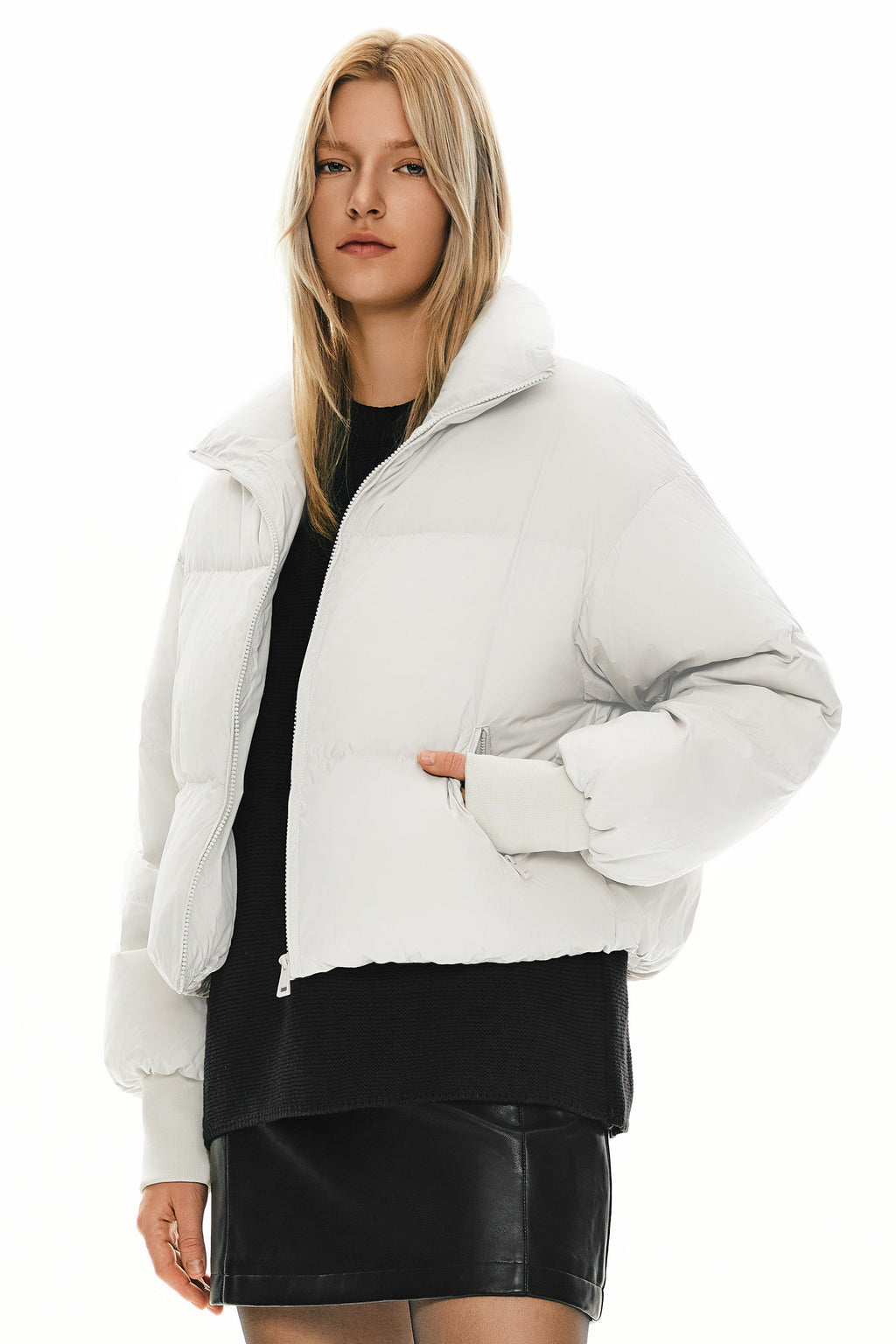 - Puffer Classics Short Oversized Down Coat