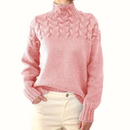 Alpine Stitch Cozy Knit Top