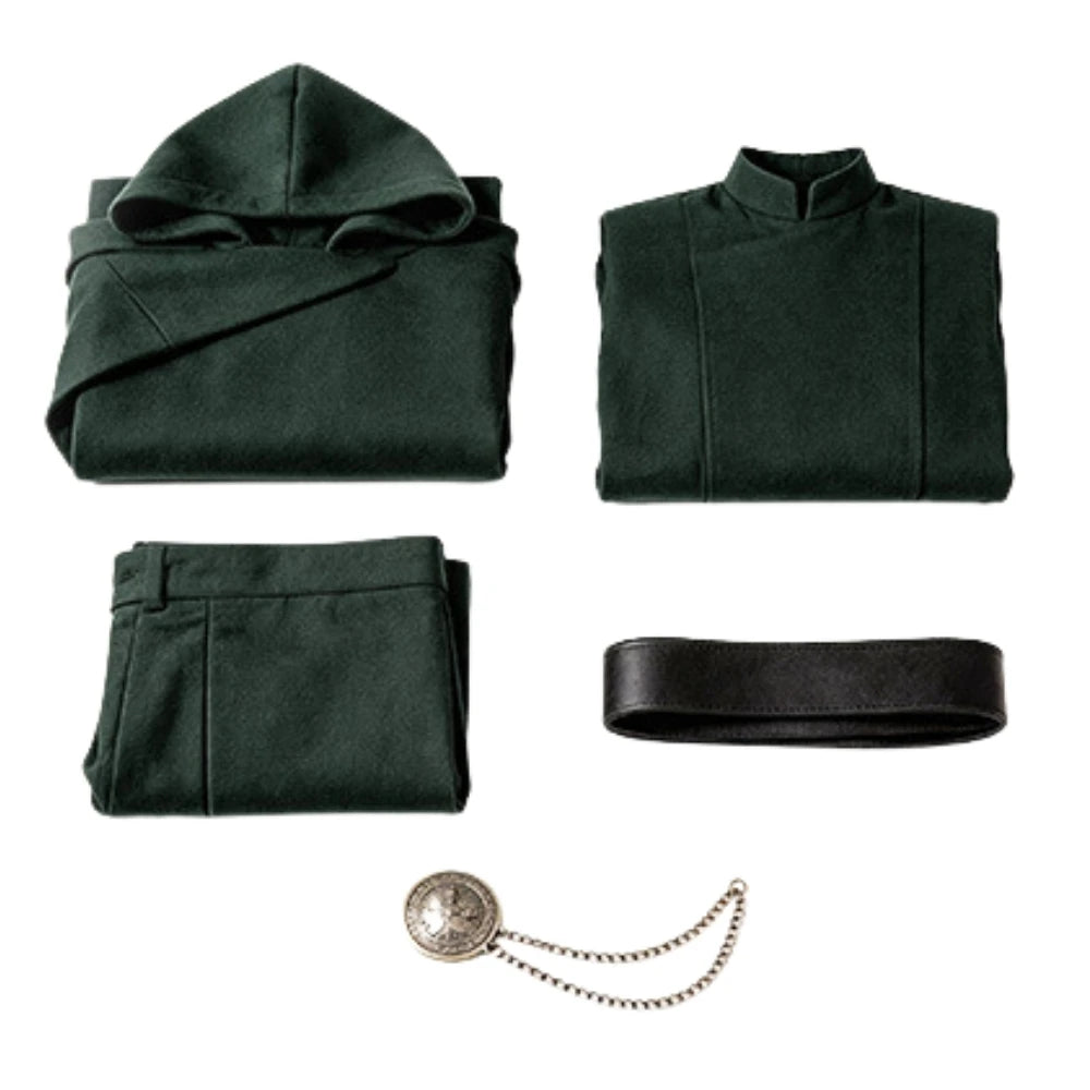 Doctor Doom Inspired Adult Cosplay Costume – Hooded Superhero Outfit