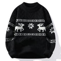 - Cozy Reindeer Knit Sweater