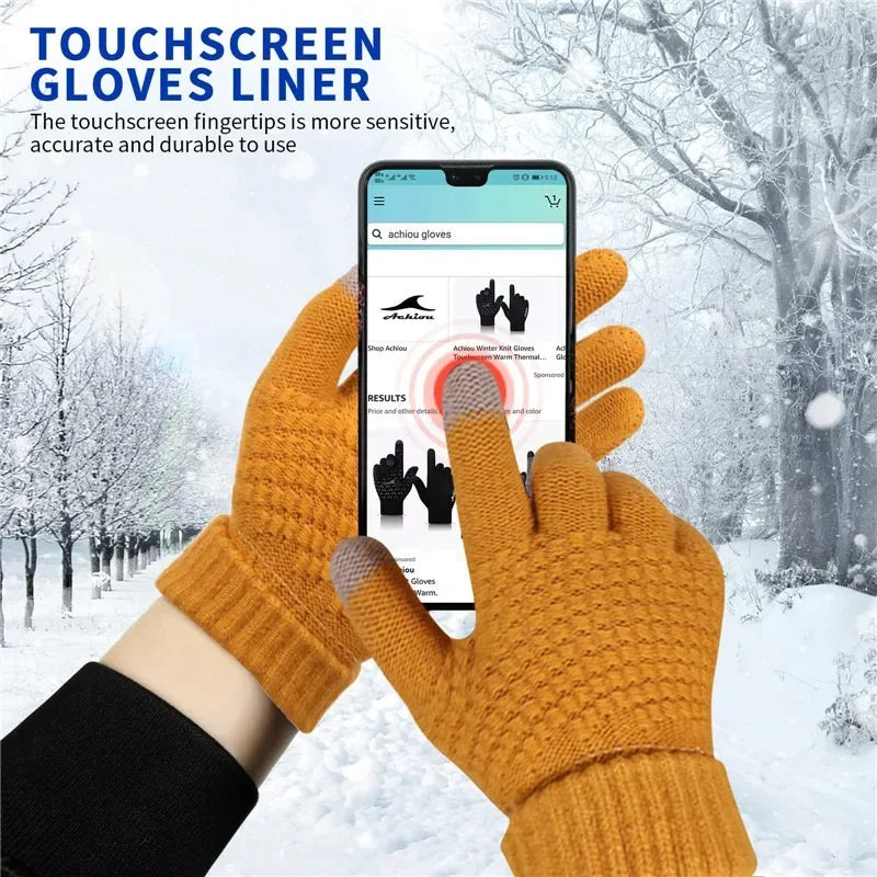 Warm Winter Touch Screen Gloves for Men & Women