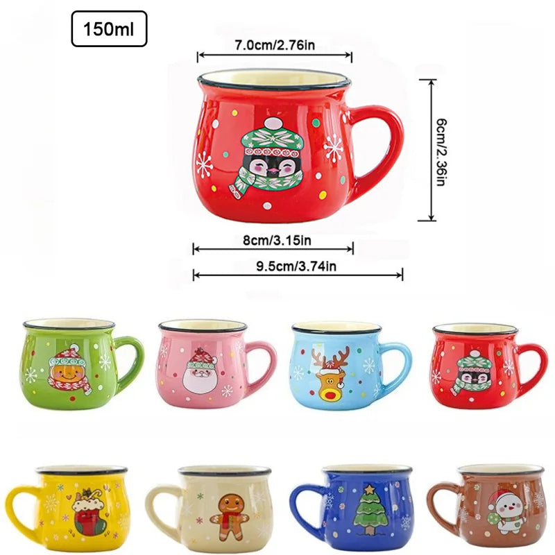 - Festive Ceramic Mug