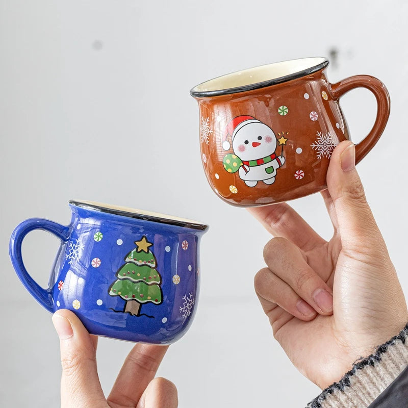 - Festive Ceramic Mug