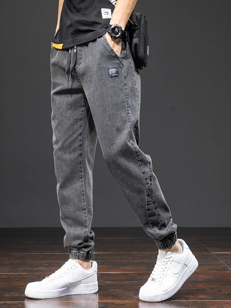 - Men’s Premium Cargo Denim Jogger Pants