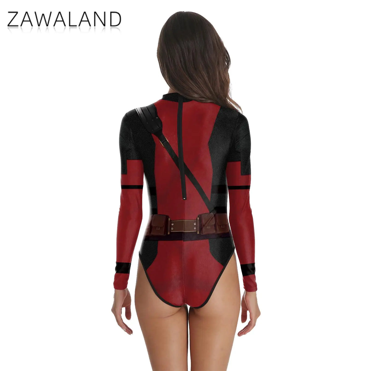 Deadpool & Wolverine Inspired Adult Cosplay Jumpsuit – Superhero Costume