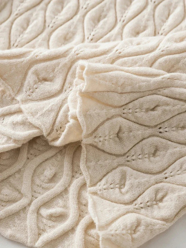 Winter Women’s Turtleneck Pullover – Slim Knit Sweater Jumper