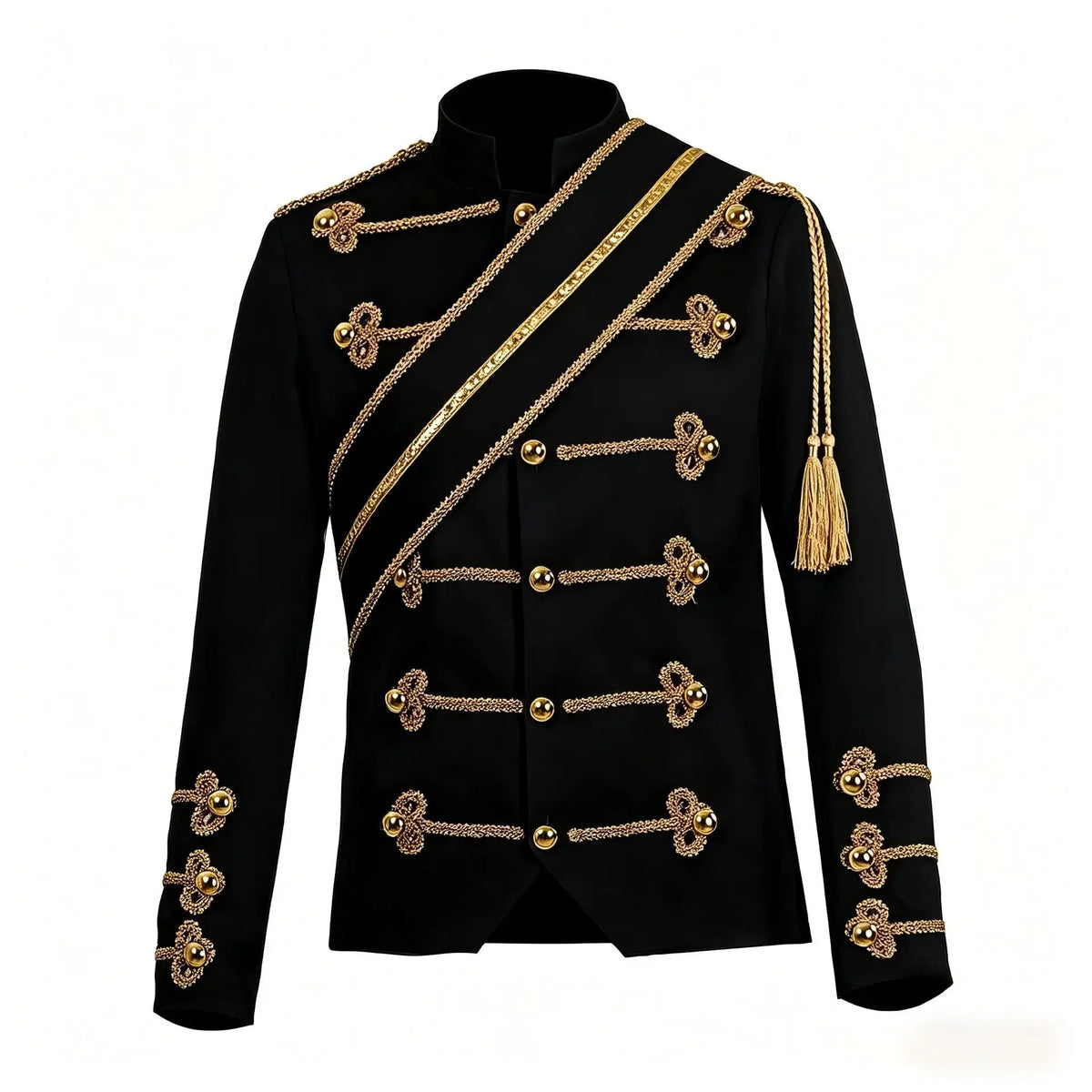 Michael Jackson Inspired Sequin Performance Jacket – Men’s Stage Costume